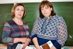 Т.Н. Тонкова и И.М. Чиркова (слева направо) по итогам ЕГЭ показали лучшие результаты